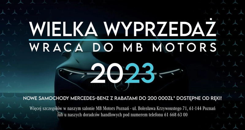 Mercedes-Benz GLB cena 205900 przebieg: 5, rok produkcji 2023 z Ciechanowiec małe 172